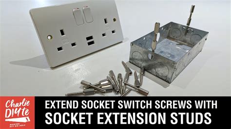 metal back box screws|screws for electric wall sockets.